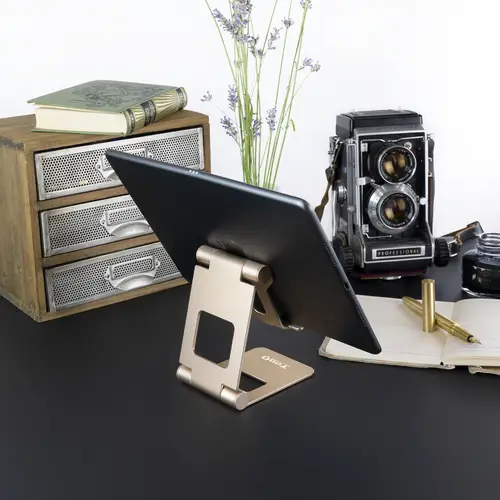 Keops Soporte pasivo Teléfono móvil/smartphone, Tablet/UMPC Oro - Imagen 10