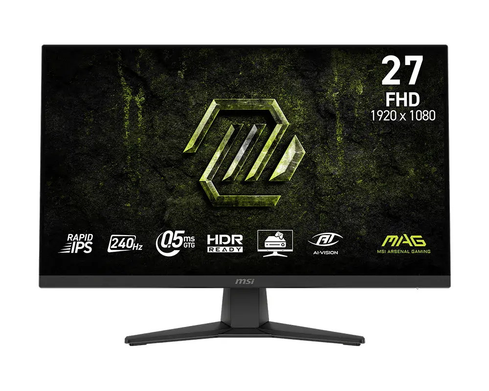 MAG 272F X24 pantalla para PC 68,6 cm (27") 1920 x 1080 Pixeles Full HD LCD Negro