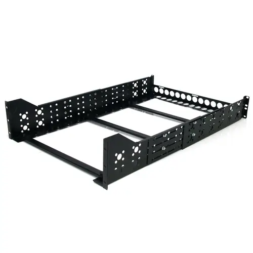 Carriles para Rack de Servidores 3U Universales - Carriles para Armario de Servidores con Profundidad Ajustable - Carriles Universales para Rack de 19" - Carriles 3U - Imagen 1