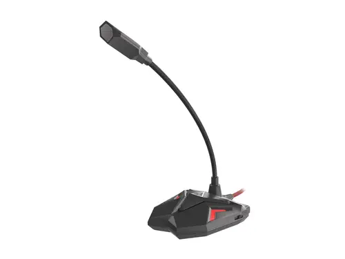 Radium 100 Negro, Rojo Micrófono para PC - Imagen 4