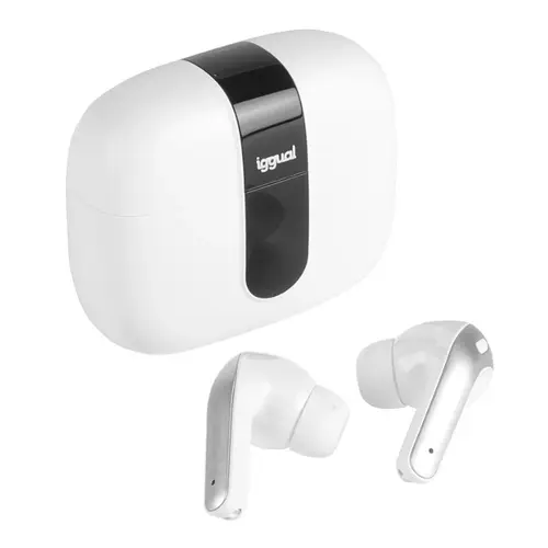 True Sound Auriculares True Wireless Stereo (TWS) Dentro de oído Llamadas/Música Bluetooth Blanco - Imagen 1