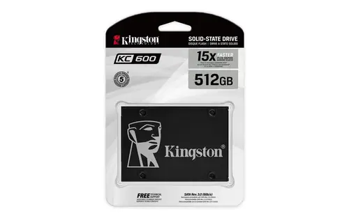 Disco SSD KC600 SATA3 2,5" de 512 G - Imagen 4