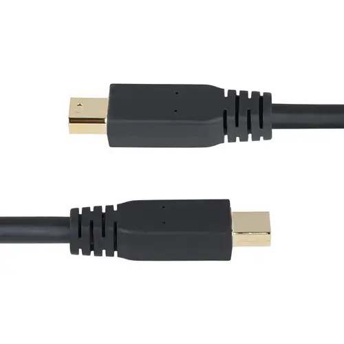 Cable Mini DisplayPort a DisplayPort 1.4 de 3m - 8K 60Hz - HBR3 - Adaptador MiniDP a DisplayPort - UHD 4K 120Hz - mDP a DP - Cable para Monitor DisplayPort - Imagen 5