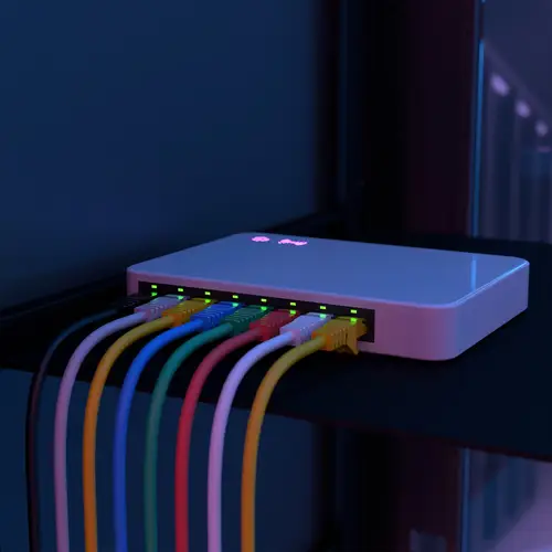 Cable de Red Latiguillo RJ45 LSZH Cat.6A 500 Mhz UTP AWG24, Rojo, 3.0M - Imagen 4