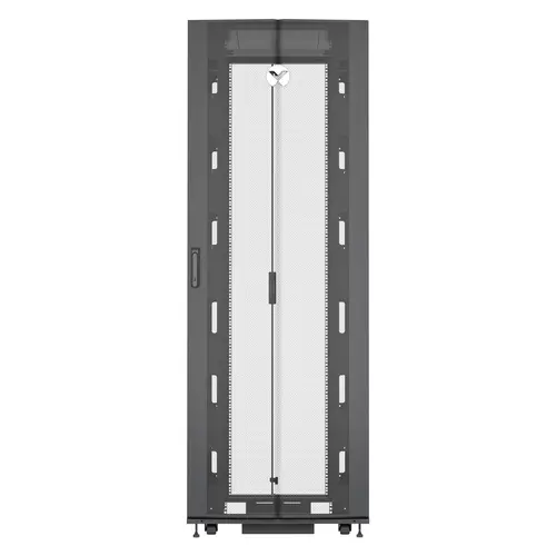 VR3357 armario rack 48U Rack o bastidor independiente Negro, Transparente - Imagen 5
