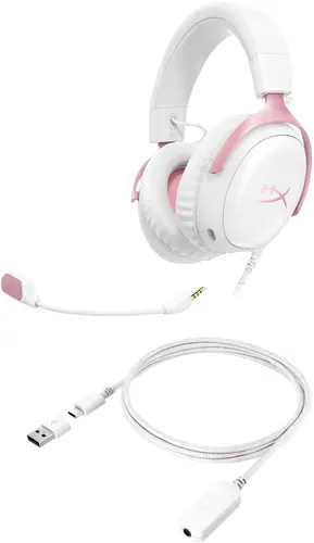 Cloud III - Auriculares gaming (blancos/rosas) - Imagen 11