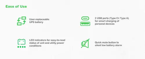 BE1050G2-GR sistema de alimentación ininterrumpida (UPS) En espera (Fuera de línea) o Standby (Offline) 1,05 kVA 600 W - Imagen 7