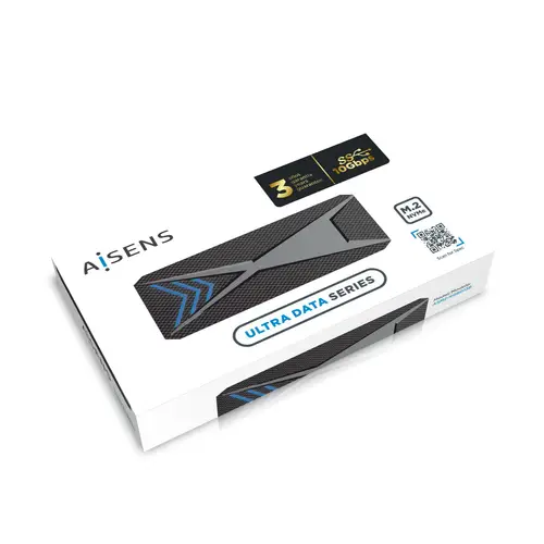 Caja Externa M.2 (NGFF) RGB Gaming ASM2-RGB013B NVMe a USB3.2 Gen2, Negra - Imagen 6