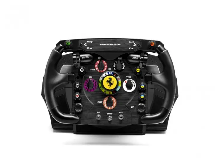Ferrari F1 Negro RF Volante Analógico PC, Playstation 3