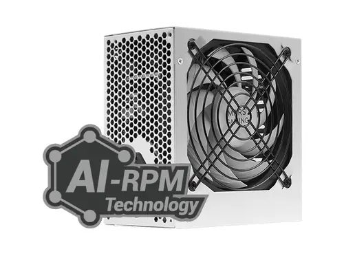 MPIII850, Fuente Alimentación PC ATX 850W, 5 Años de Garantía, 85% Eficiencia, Sistema Digital APFC, Ventilador FDB 120mm AI-RPM, Tecnologías DC-DC y SMD, Cables Planos Extralargos, Blanco - Imagen 1