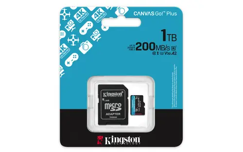 Tarjeta microSDXC Canvas Go Plus Gen4 de 1 TB, 200 MB/s, A2 U3 V30 y adaptador - Imagen 5