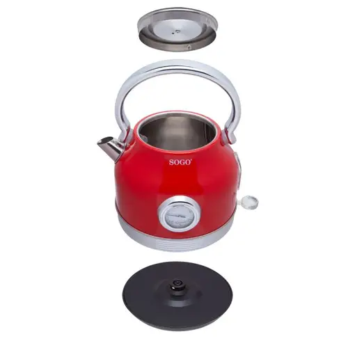 KET-SS-7760 tetera eléctrica 1,8 L Rojo - Imagen 4