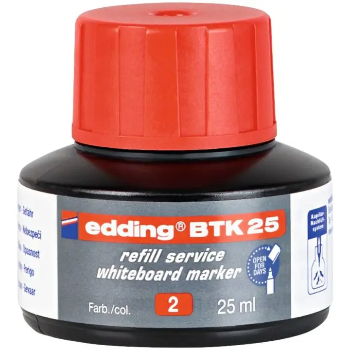 BTK-25 recambio para marcador Rojo 1 pieza(s)