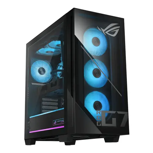 ROG G700TF-7265KF1240 - Sobremesa Gaming de (Intel Core Ultra 7 265KF, 32GB RAM, 1TB SSD, NVIDIA RTX 5070 12GB, Sin Sistema Operativo) Negro - Imagen 1