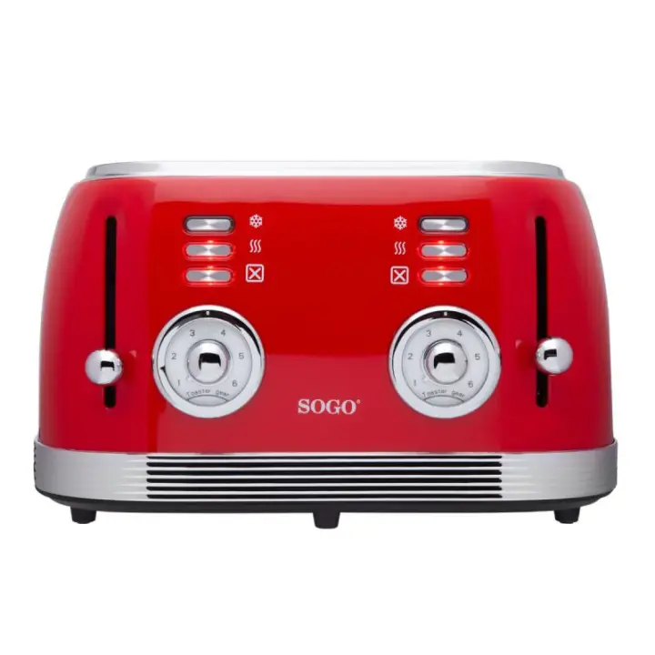 TOS-SS-5465 tostadora 6 4 rebanada(s) Rojo