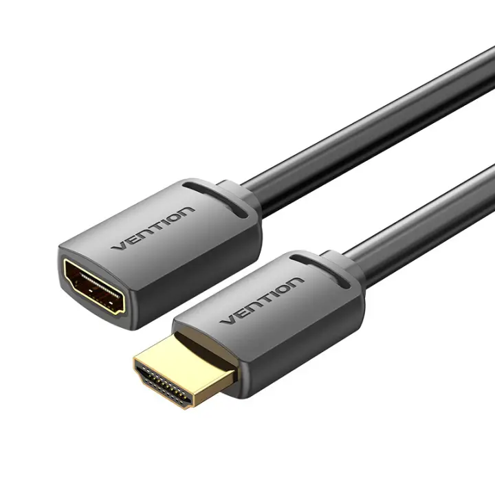 Cable Alargador HDMI 4K AHCBF/ HDMI Macho - HDMI Hembra/ 1m/ Negro