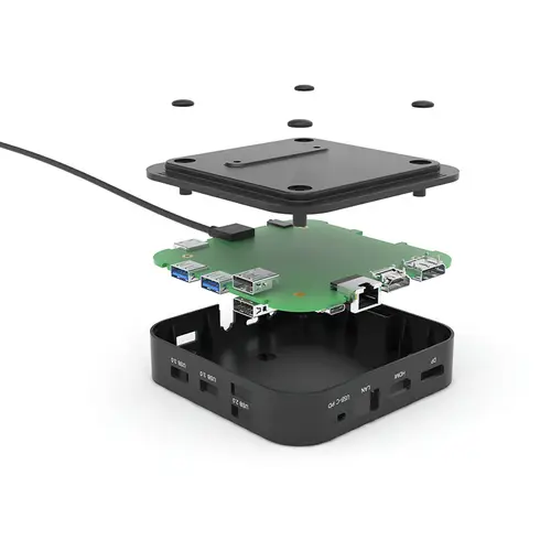 USB-C HDMI DP Docking Station with Power Delivery 100 W - Imagen 5