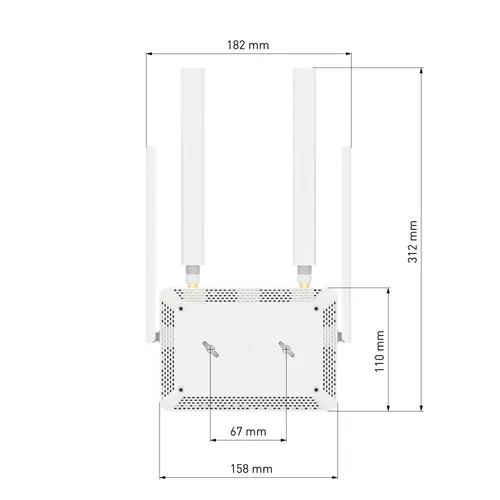 Runner 4G Módem router 4G Wi-Fi en malla N300 con Smart Switch de 4 puertos - Imagen 11