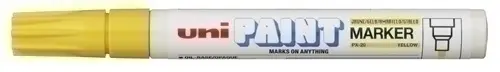 MARCADOR UNI-BALL UNI PAINT PX-20 AMARIL