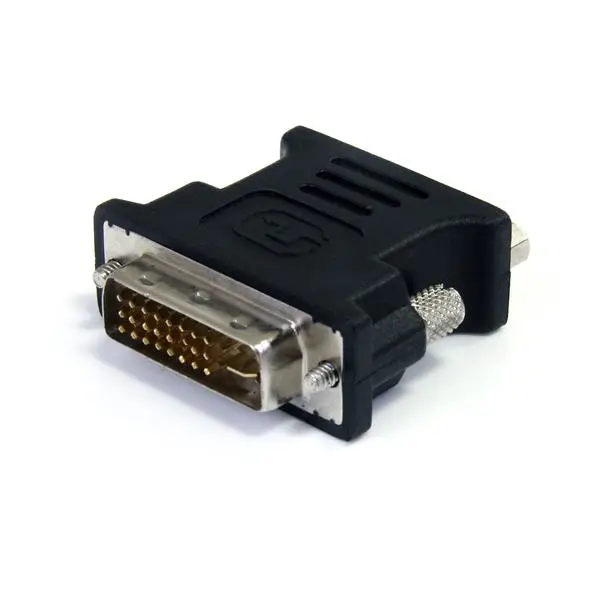 Adaptador Conversor DVI-I a VGA - DVI-I Macho - HD15 Hembra - Neg..
