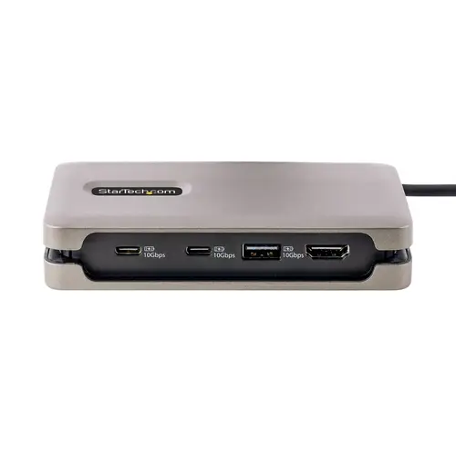 Adaptador Multipuertos USB-C - HDMI 2.0b 4K 60Hz - HDR - Hub USB 3.2 Gen 2 10Gbps (2xUSB-C, 1xUSB-A) - PD de 100W con Pass-Through - Con Cable de 30cm - Docking Station para Portátil - Imagen 5