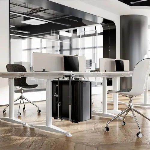 Soporte Altura Personalizable Para Cpu Por Debajo De Escritorio - Imagen 5
