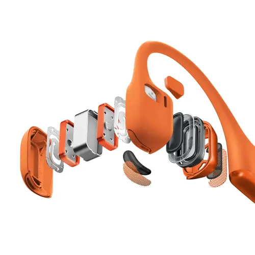 OpenRun Pro 2 Auriculares Inalámbrico gancho de oreja Deportes Bluetooth Naranja - Imagen 4