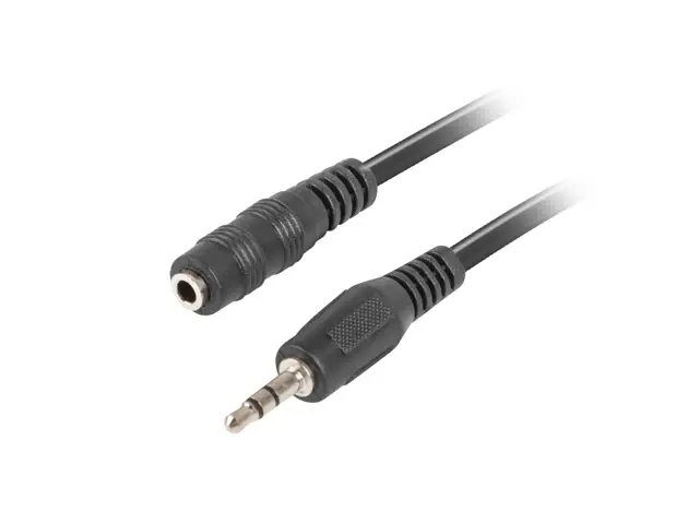 CA-MJFJ-10CC-0050-BK cable de audio 5 m 3,5mm Negro
