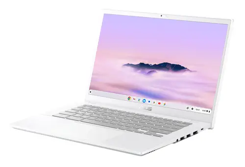Chromebook Plus CX34 CX3402CVA-PQ1339 - Ordenador Portátil 14" Full HD (Intel Core 3 100U, 8GB RAM, 256GB UFS, Graphics, ChromeOS) Blanco Perla - Teclado QWERTY español - Imagen 4