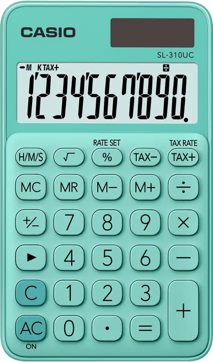 SL-310UC-GN calculadora Bolsillo Calculadora básica Verde
