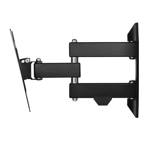 Soporte de Pared para televisores de 19 a 48", 2 brazos, Giratorio 180°, inclinable +5°/-12°, para televisores de hasta 20kg, VESA 200 x 200, Extensible, Color Negro - Imagen 17
