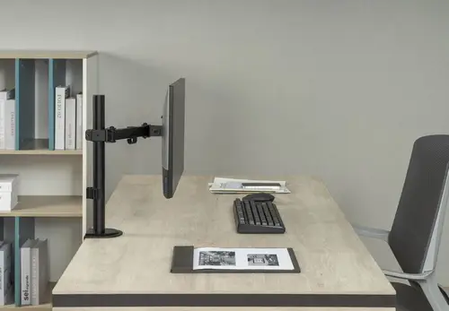Soporte de escritorio articulado para monitor de 17«-32», negro - Imagen 7