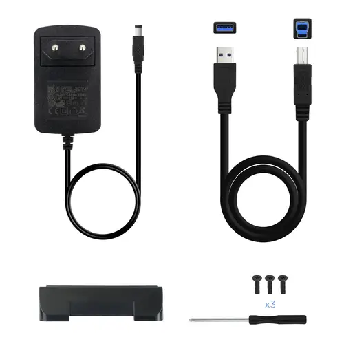 CAJA HDD 3,5" SATA A USB 2.0/3.0 NEGRA - Imagen 5