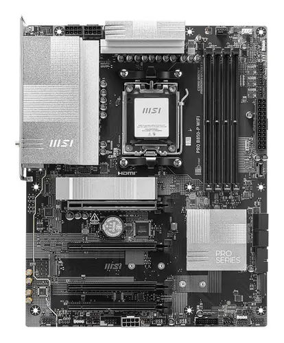 PRO B850-P WIFI placa base AMD B850 Zócalo AM5 ATX - Imagen 2