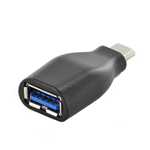 EW-100518-000-N-P cable gender changer USB 3.1 Type C USB 3.1 Type A Negro - Imagen 1