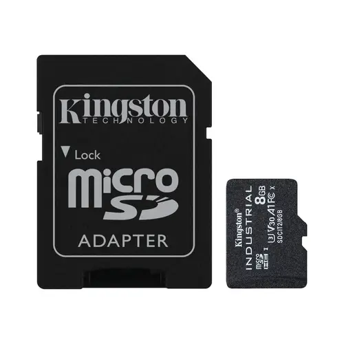 Industrial 8 GB MicroSDHC UHS-I Clase 10 - Imagen 1