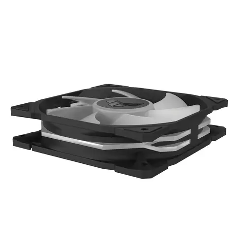 TUF GAMING TR120 ARGB 3IN1 Black Carcasa del ordenador Refrigerador de aire 12 cm Negro - Imagen 7