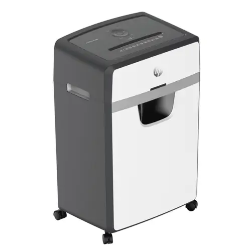 OneShred 24CC triturador de papel Corte en partículas 65 dB 22 cm Blanco, Negro - Imagen 2