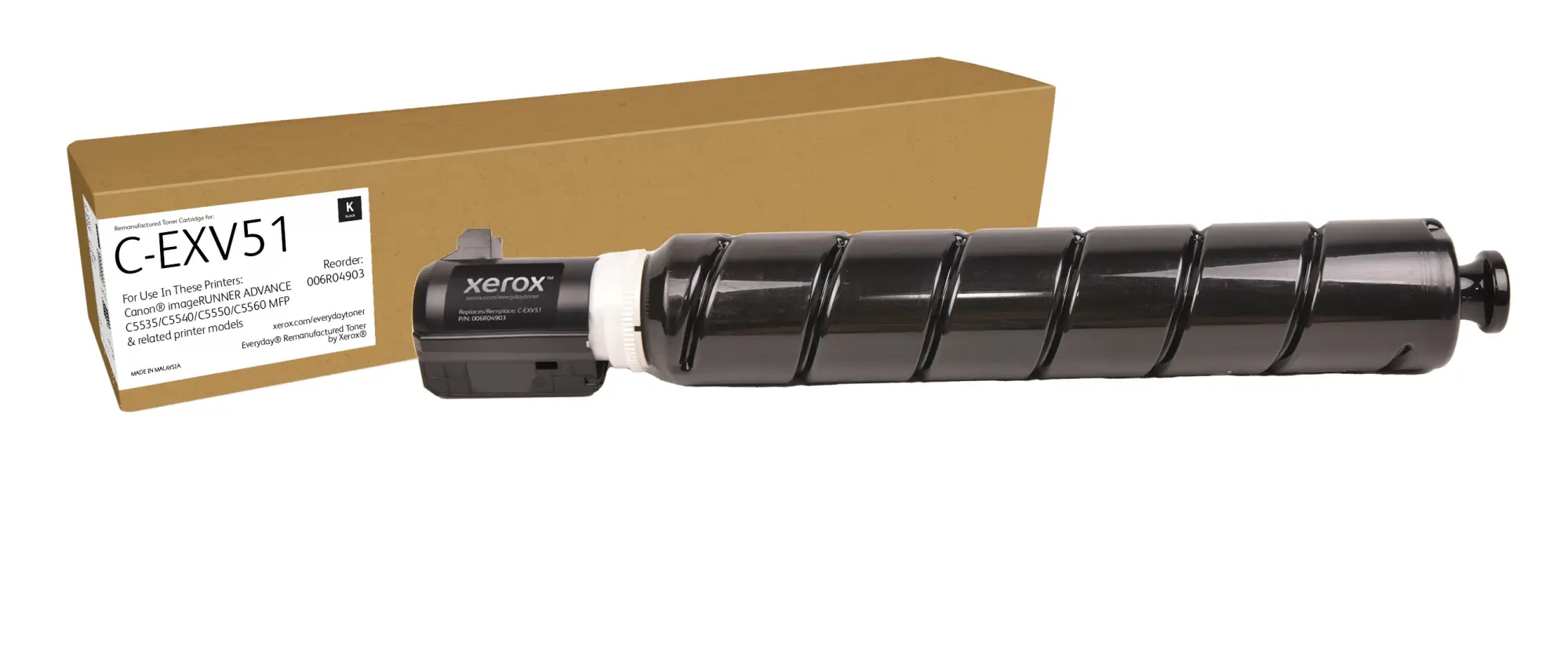 Remanufacturado Everyday Tóner Everyday Negro remanufacturado de Xerox es compatible con Canon C-EXV51 (0481C002), Capacidad estándar - Imagen 14