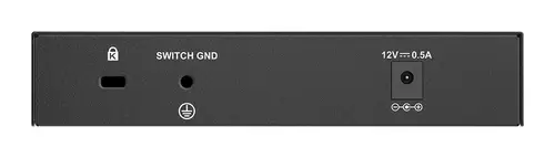 DMS-107/E switch No administrado Gigabit Ethernet (10/100/1000) Negro - Imagen 3