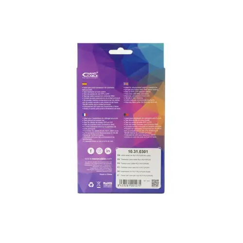 10.31.0301 comprobador de cables de red Gris - Imagen 7