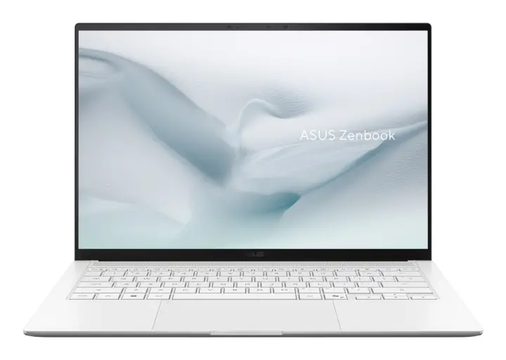 Zenbook S14 OLED UX5406AA-SU248W Copilot+ PC - Ordenador Portátil 14" 3K 120Hz (Intel Core Ultra 9 386H, 32GB RAM, 1TB SSD, Graphics, Windows 11 Home) Blanco Escandinavo - Teclado QWERTY español