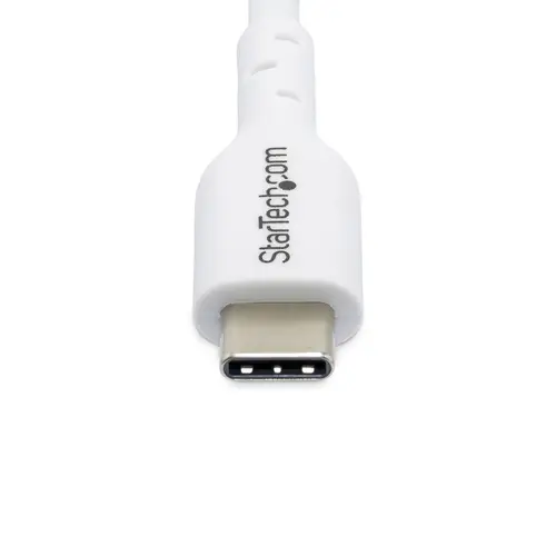 Cable de Carga USB-C Blanco de 1m - Cable UCB Tipo C de Carga para Ordenador Portátil - PD de 60W 3A - Cable de Transferencia de Datos USB 2.0 - Macho a Macho - Imagen 5