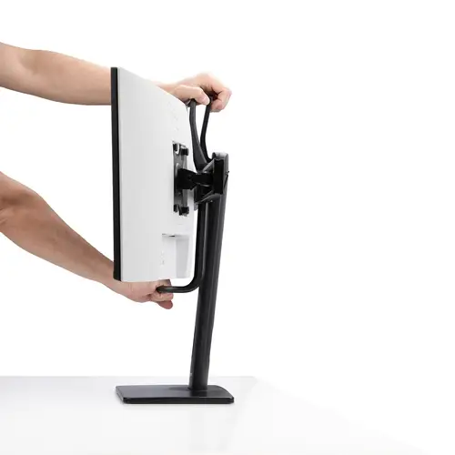 Soporte de Escritorio de Travesaño para Dos Monitores de 27 Pulgadas - Capacidad de 12kg - Soporte VESA de 75x75 o 100x100 - Ajustable - Imagen 5