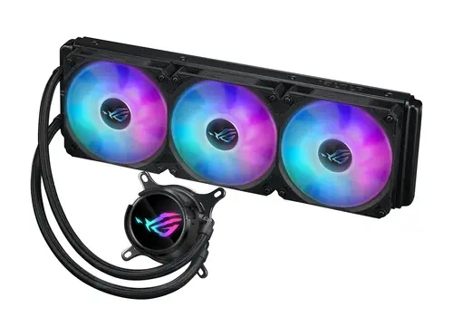 ROG Strix LC III 360 ARGB Procesador Kit de refrigeración líquida 12 cm Negro - Imagen 1