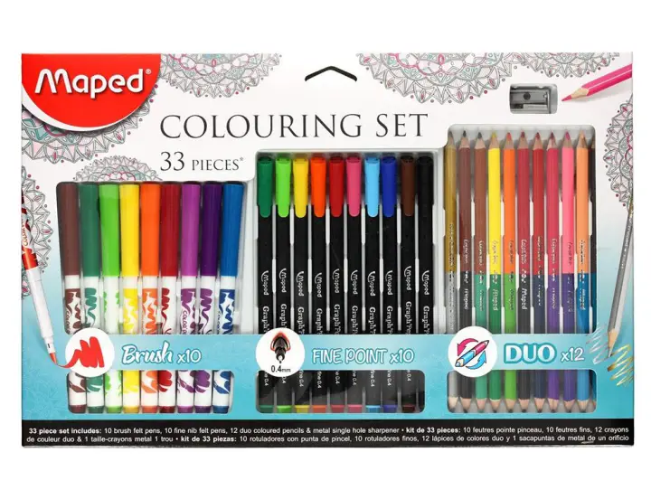Set 33 marcador 10 pieza(s) Surtido Multicolor