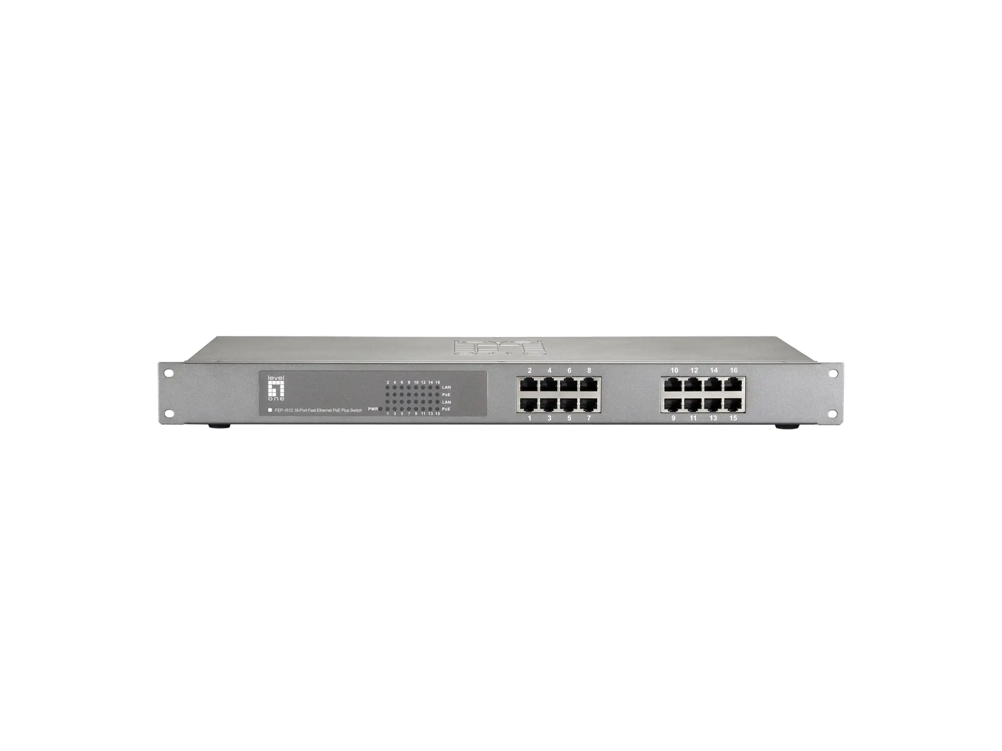 FEP-1612W120 switch Fast Ethernet (10/100) Energía sobre Ethernet (PoE) Gris
