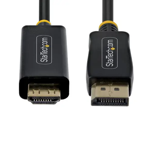 Cable Adaptador DisplayPort a HDMI de 4,5m con Conectores de Agarre - 4K 60Hz - HDR - Conversor de Vídeo Unidireccional DP a HDMI - Adaptador de Vídeo DisplayPort a HDMI - Imagen 7