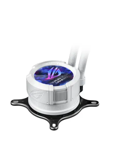 ROG Strix LC III 360 ARGB White Edition Procesador Sistema de refrigeración líquida todo en uno 12 cm Blanco - Imagen 11