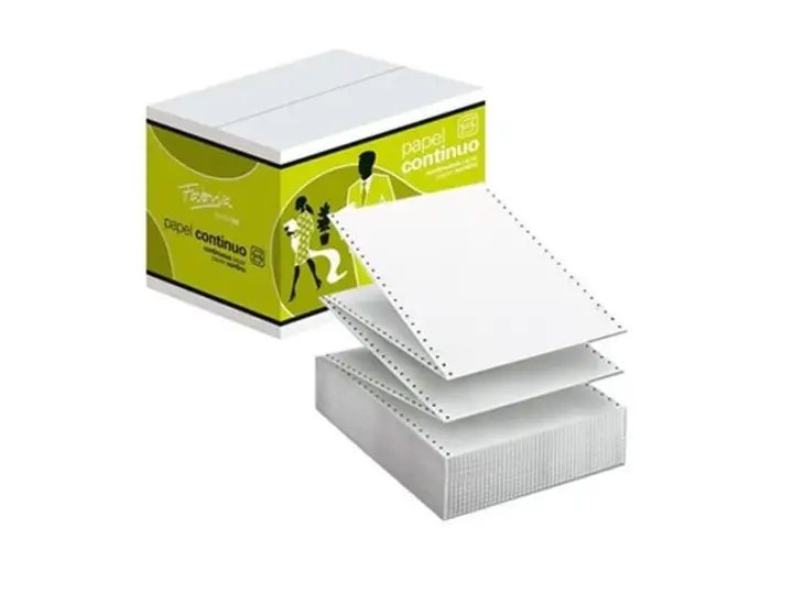 Caja 1500h Papel 2h 240x11 Blanco autocopiativo